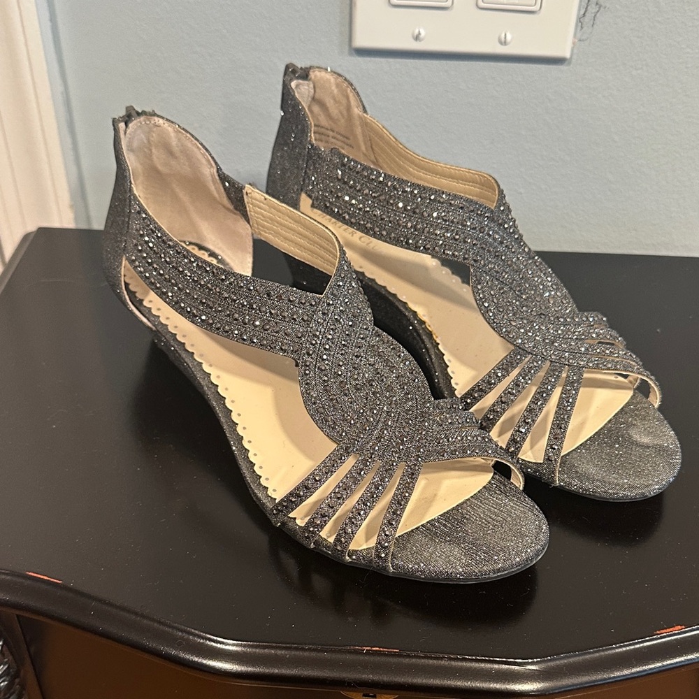 Charter Club Sparkling Gray Sandals